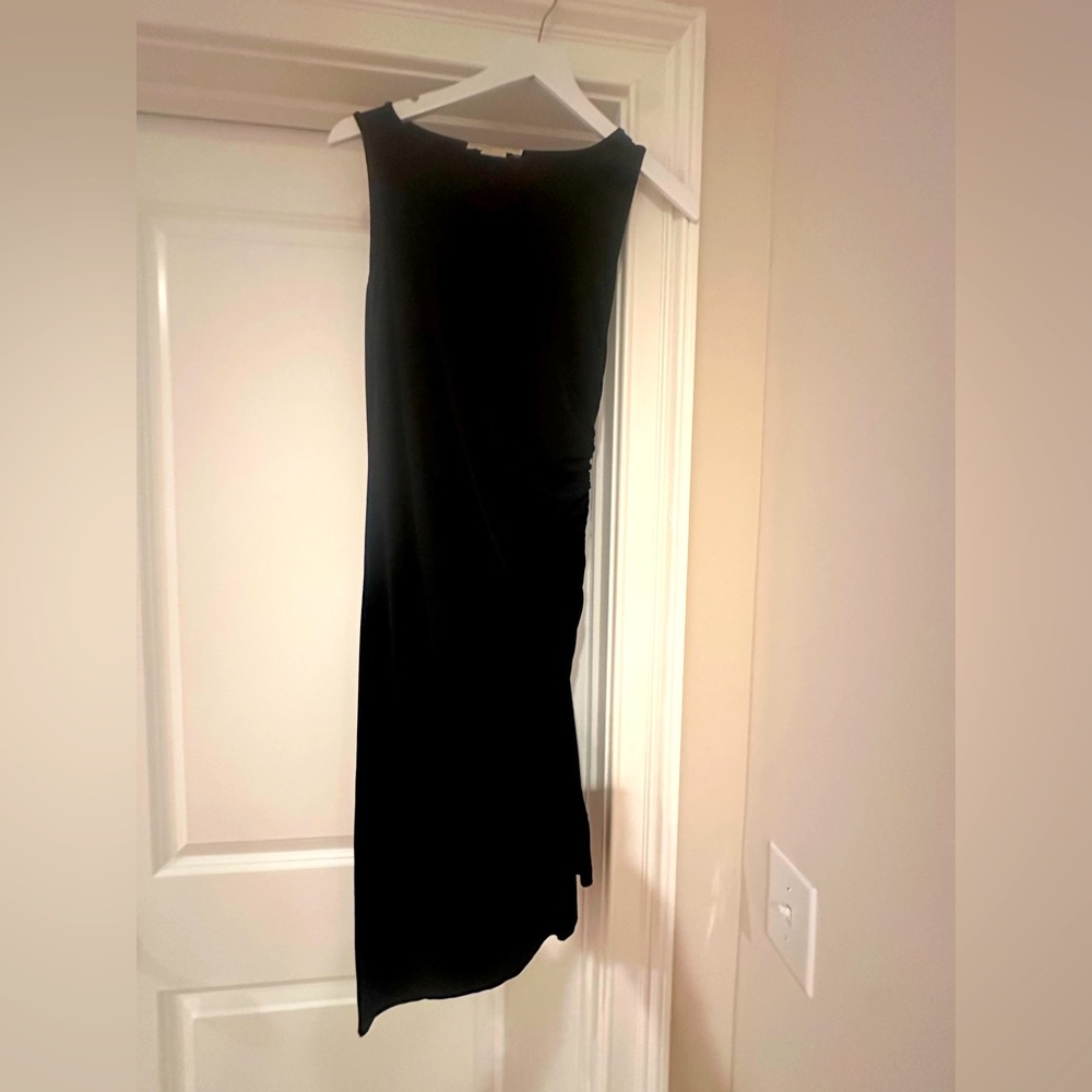 MICHAEL Michael Kors Elegant Black Side Zip Dress